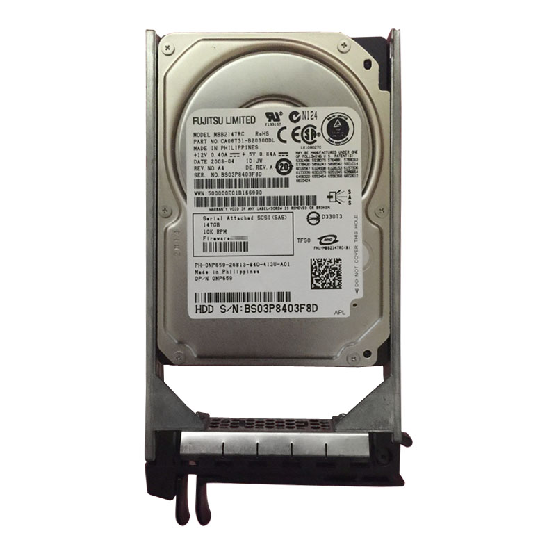 Dell 0NP659 - 147GB 10K SAS 2.5" Hard Drive