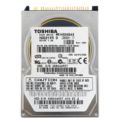 Dell 0P8596 - 40GB 5.4K IDE 2.5" Hard Drive