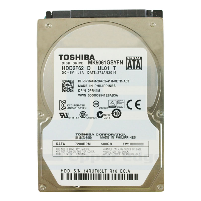 Dell 0PR44M - 500GB 7.2K SATA 2.5" Hard Drive