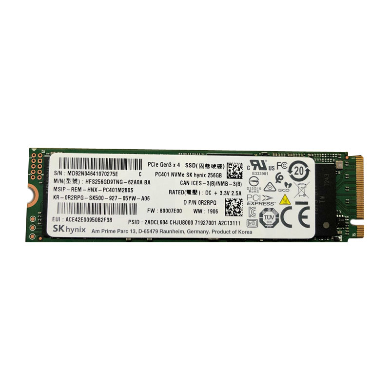Dell 0R2RPG - 256GB PCIe SSD