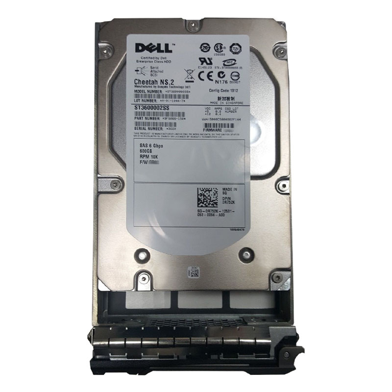 Dell 0R752K - 600GB 10K SAS 3.5" 16MB Cache Hard Drive