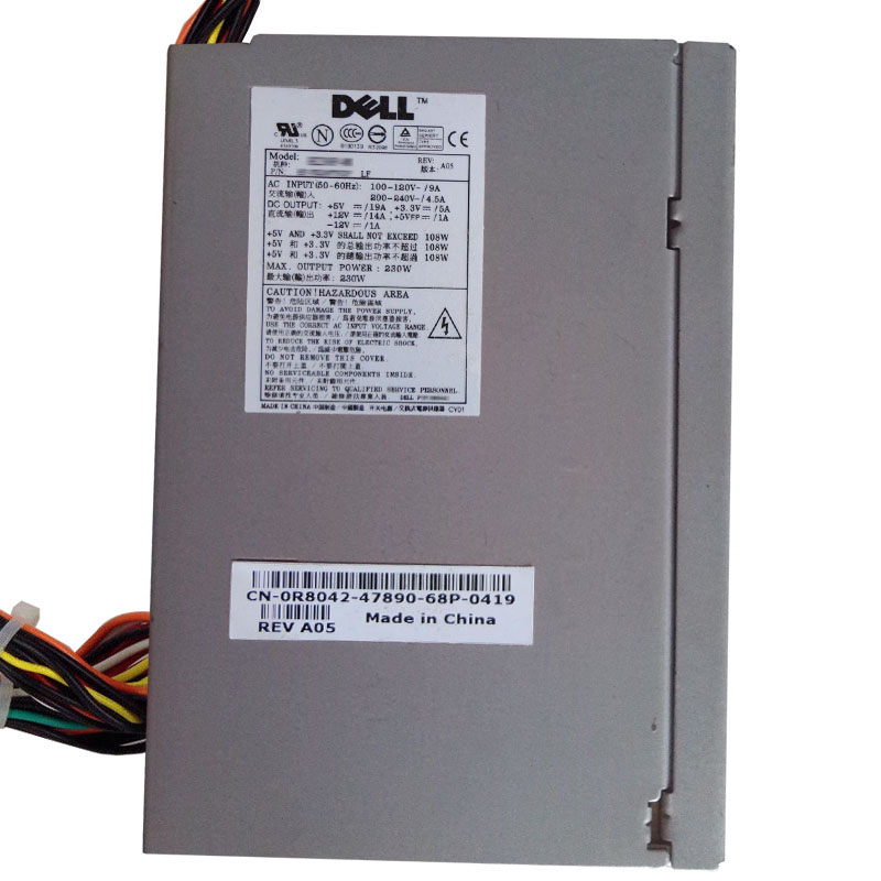 Dell 0R8042 - 230W Power Supply For Dimension 3100