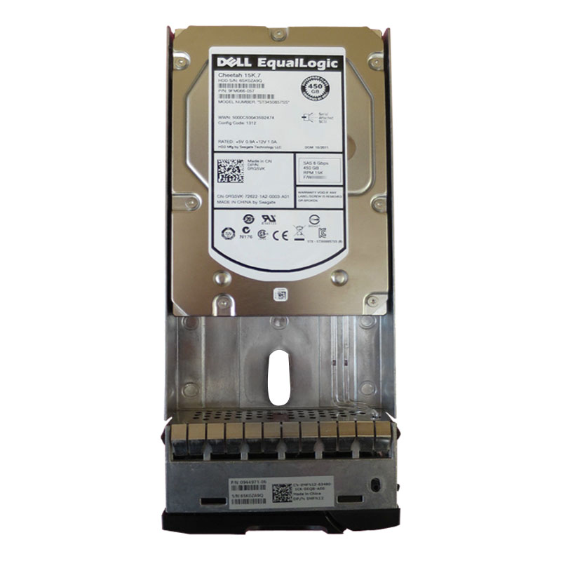 Dell 0RG5VK - 450GB 15K SAS 6.0Gbps 3.5" 16MB Cache Hard Drive
