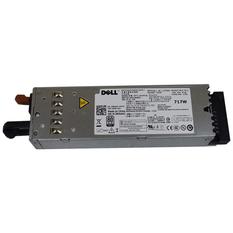 Dell 0RN442 - 717W Power Supply For PowerEdge R610