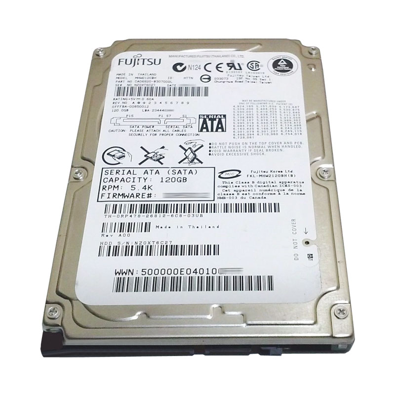 Dell 0RP478 - 120GB 5.4K SATA 2.5" 8MB Cache Hard Drive