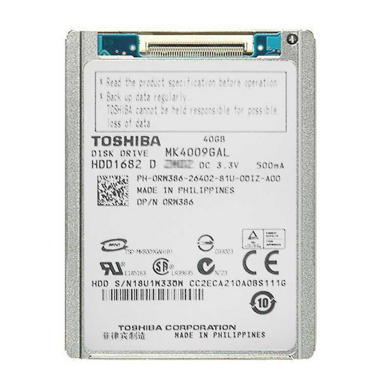 Dell 0RW386 - 40GB 4.2K IDE 1.8" Hard Drive
