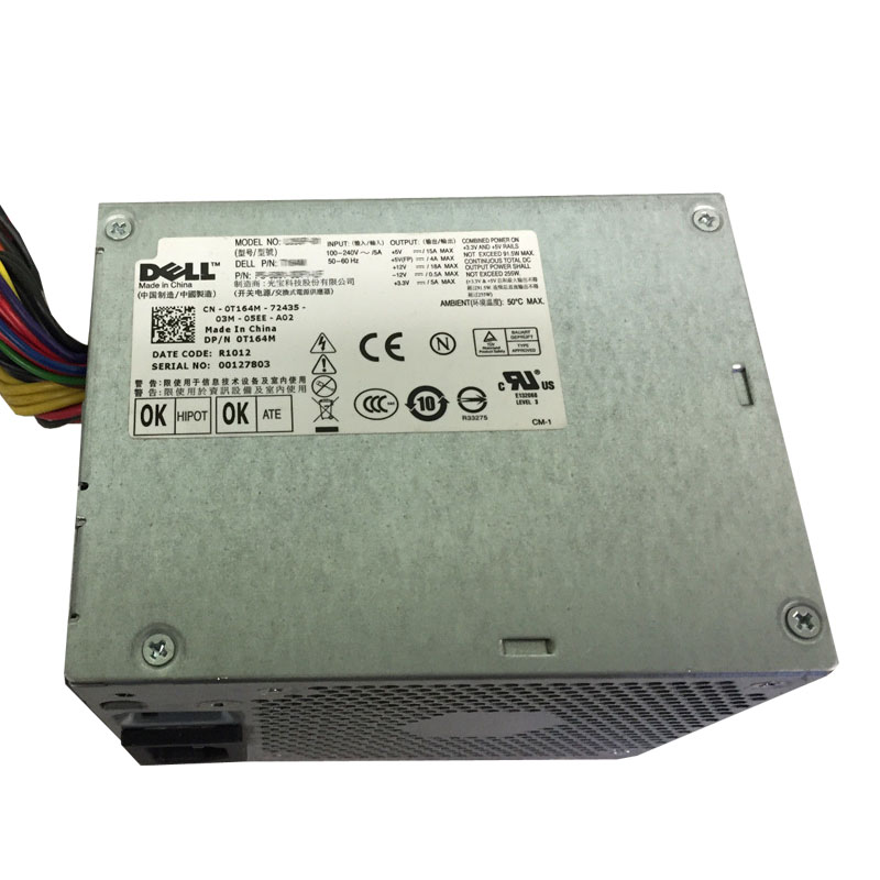 Dell 0T164M - 255W Power Supply For OptiPlex 580