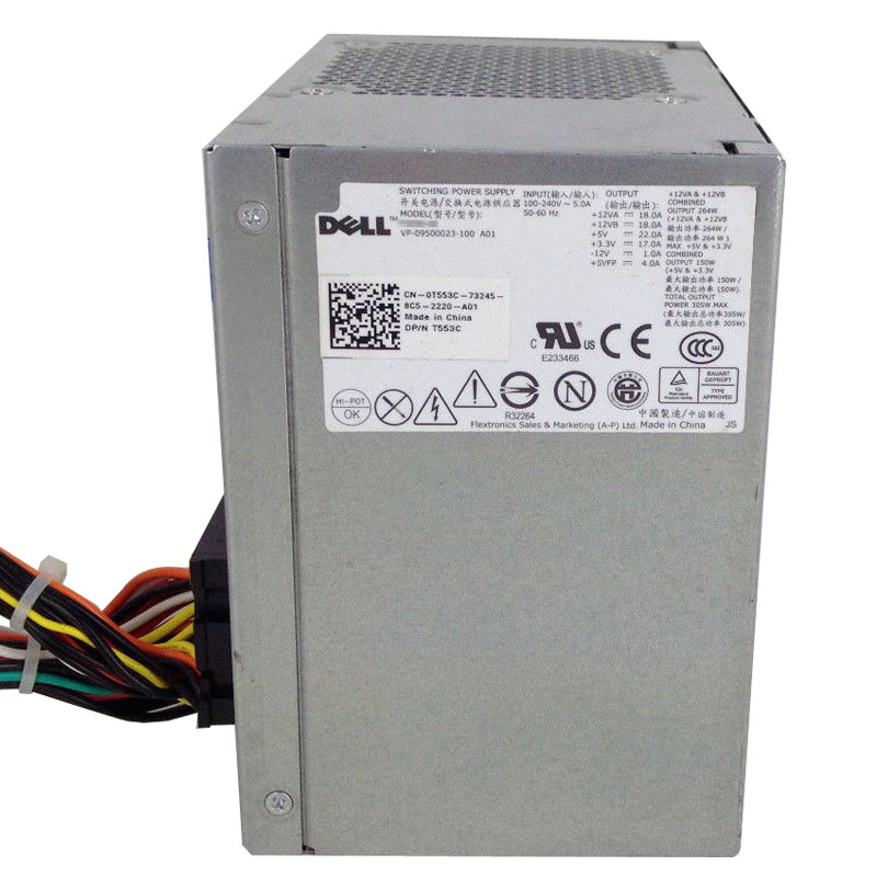 Dell 0T553C - 305W Power Supply For OptiPlex 330