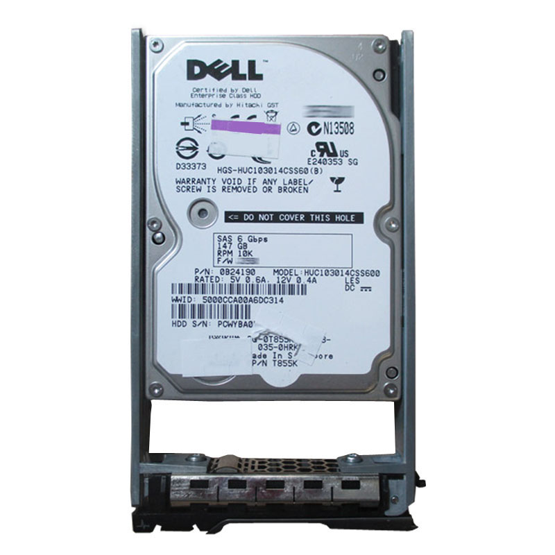 Dell 0T855K - 147GB 10K SAS 2.5" Hard Drive