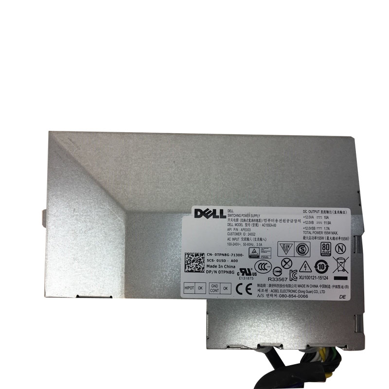 Dell 0TPN8G - 155W Power Supply for Optiplex 3240 AIO
