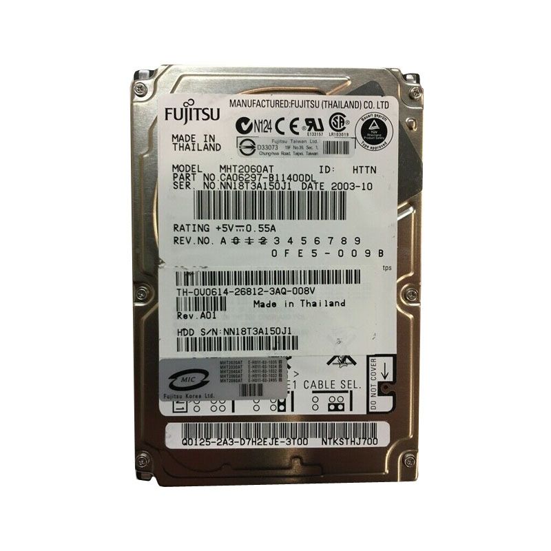 Dell 0U0614 - 60GB 4.2K IDE 2.5" Hard Drive