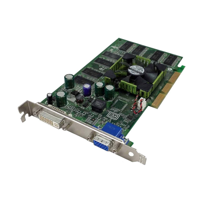 Dell 0U0842 - 128MB AGP VGA PCI-E DVI Nvidia Quadro FX500 Video Card