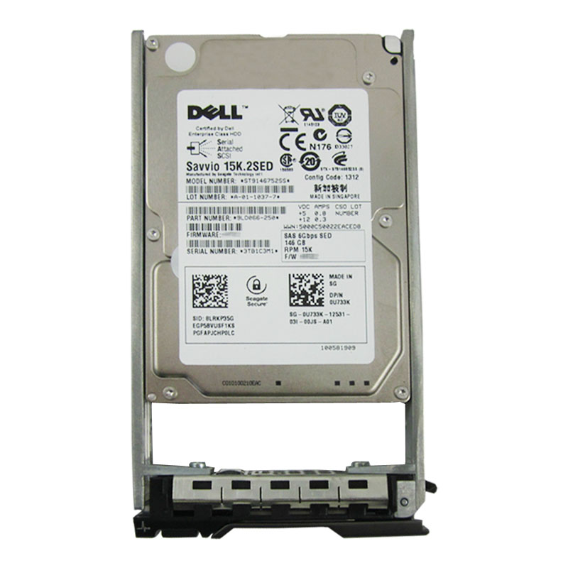 Dell 0U733K - 146GB 15K SAS 2.5" Hard Drive