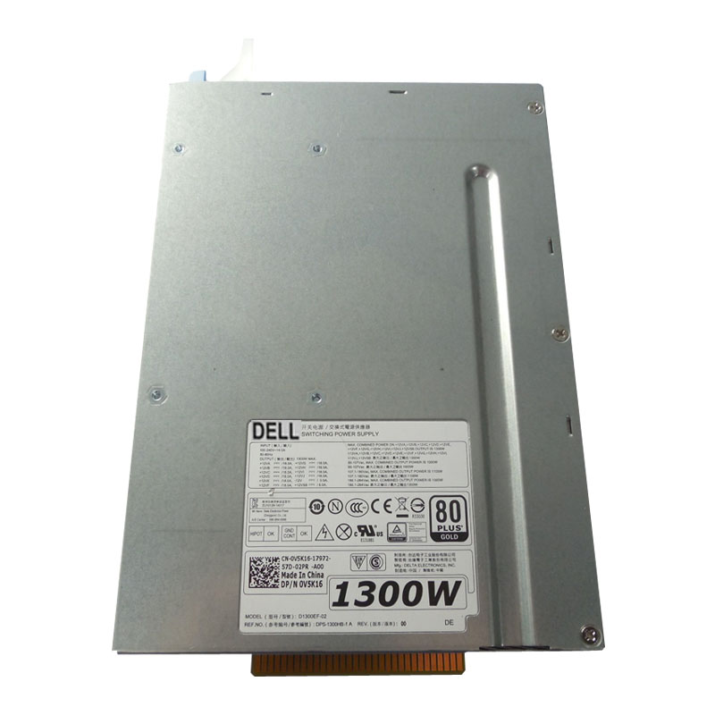 0V5K16.jpg Dell 0V5K16 - 1300W Power Supply for Precision T7600 - Image 1