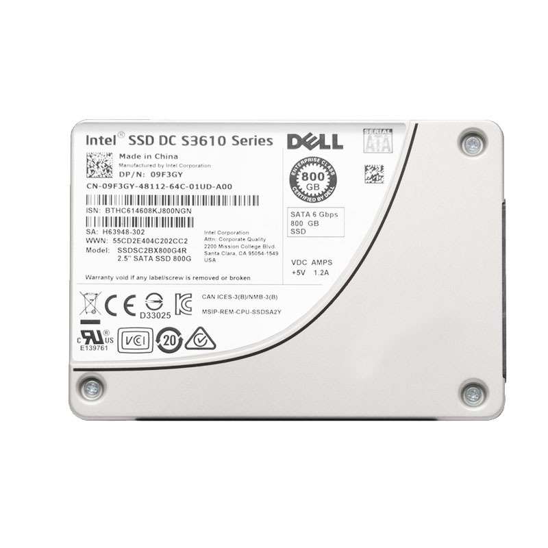 0VCRY6.jpg 0VCRY6 Dell - 800GB SATA 6.0Gbps 2.5" Hard Drive - Image 1