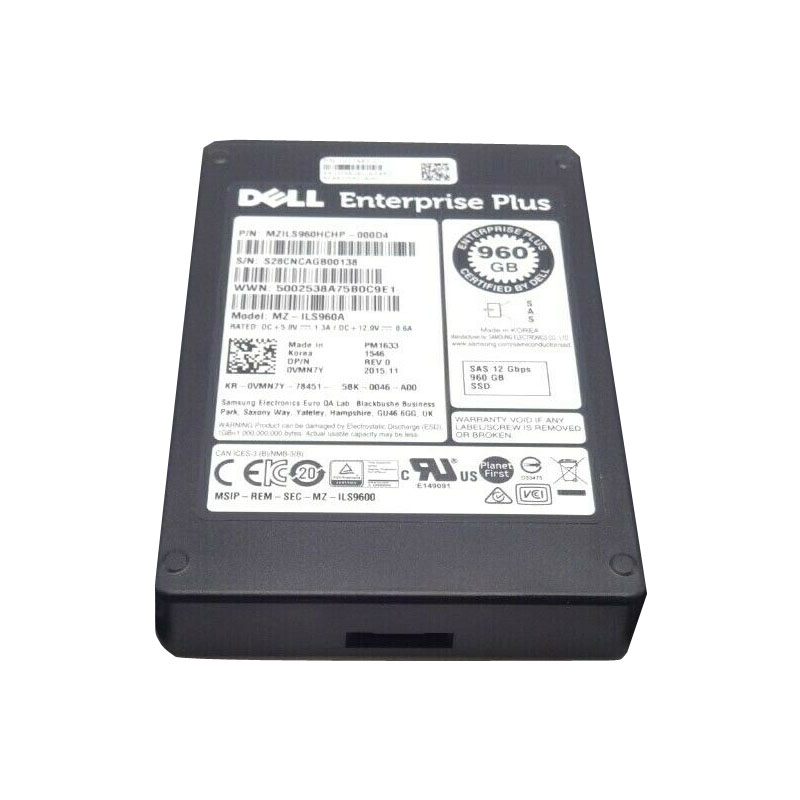 Dell 0VMN7Y - 960GB SAS 2.5" SSD