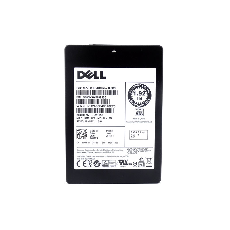 Dell 0VWR2N - 1.92TB SATA 2.5" SSD