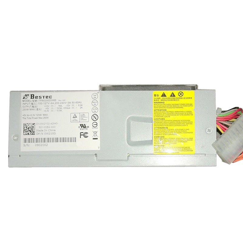 Dell 0W210D - 250W Power Supply For Inspiron 530, 531