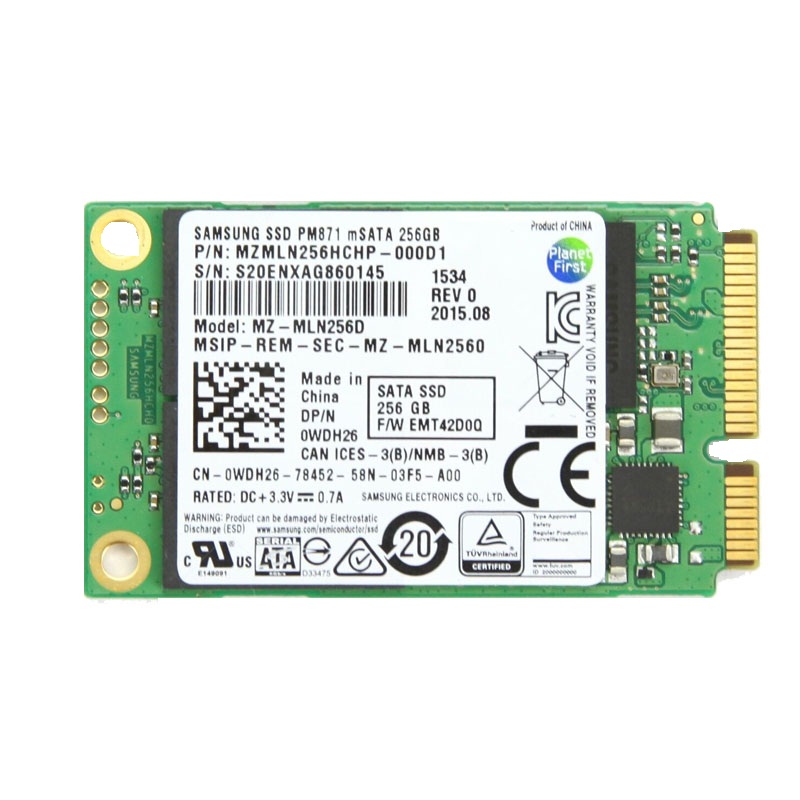 Dell 0WDH26 - 256GB mSATA SSD