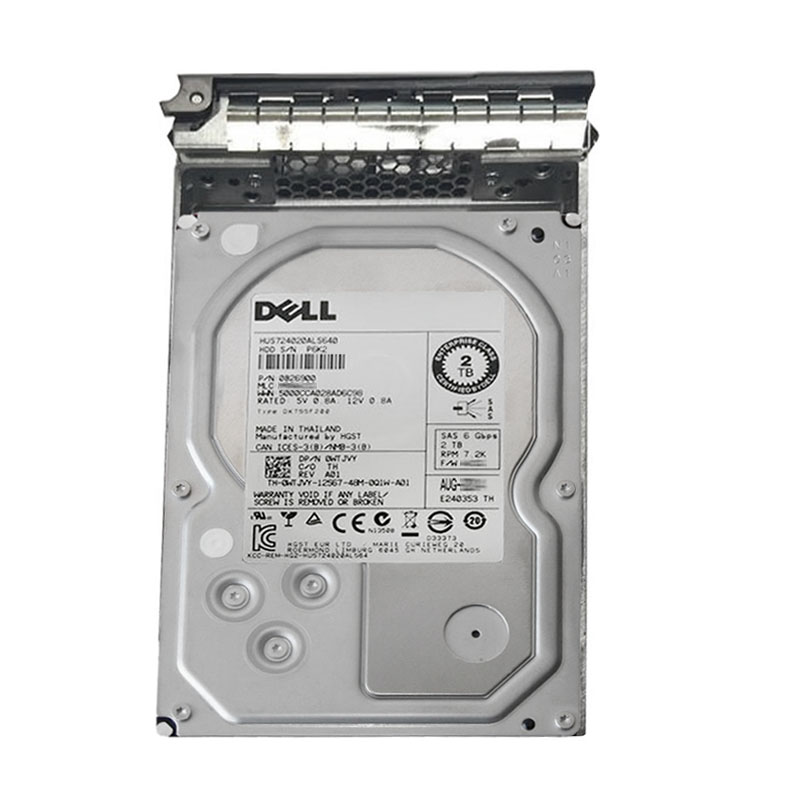 Dell 0WTJVY - 2TB 7.2K SAS 3.5" 64MB Cache Hard Drive