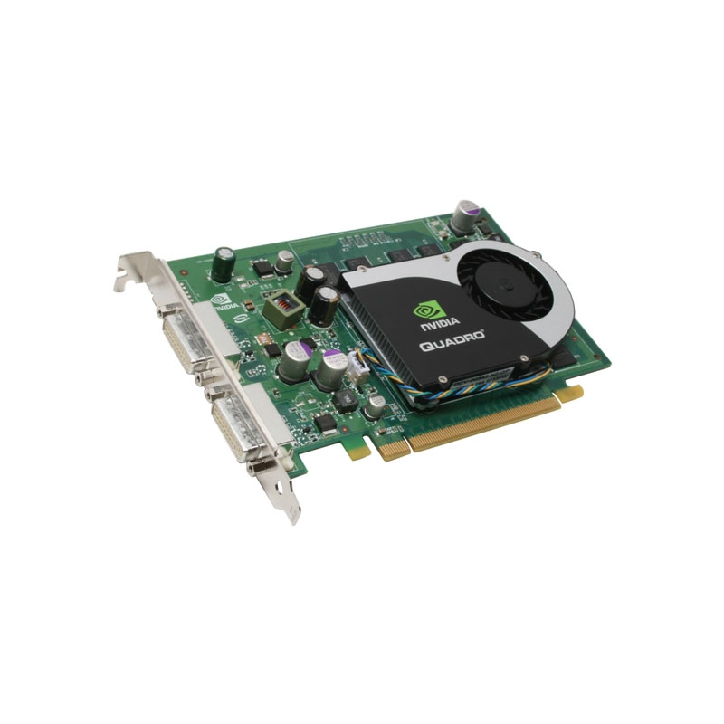 0WX397.jpg Dell 0WX397 - 256MB PCI-E DVI Nvidia Quadro FX570 Video Card - Image 1