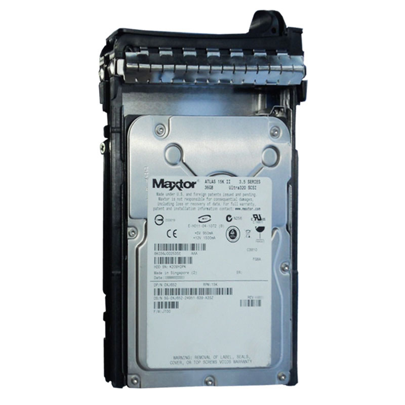 Dell 0XJ652 - 36GB 15K 80-PIN SCSI 3.5" Hard Drive