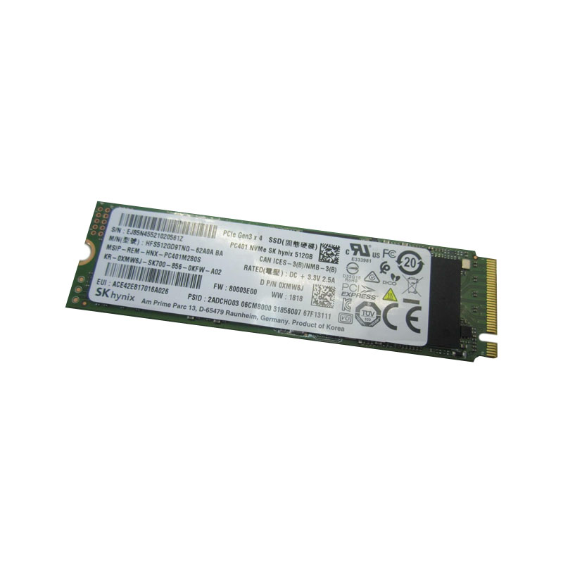 Dell 0XMW6J - 512GB mSATA SSD