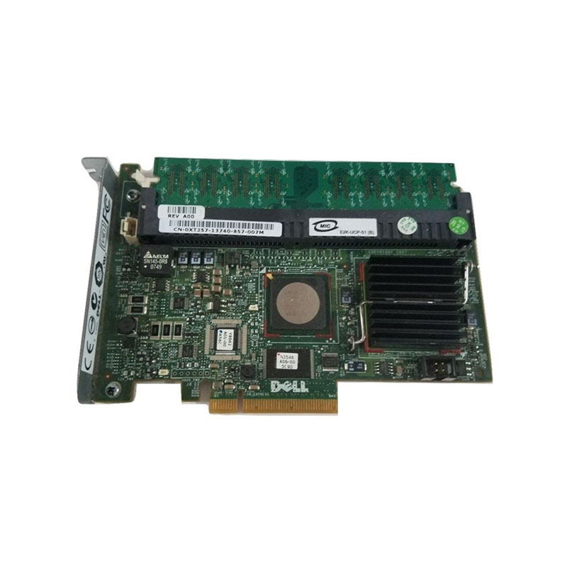 Dell 0XT257 - 256MB PCI-E SAS PERC 5I Raid Controller Card