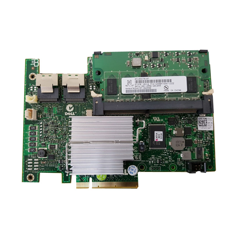 Dell 0XXFVX - 512MB PCI-E SAS-SATA 6Gbps PERC H700 Raid Controller Card