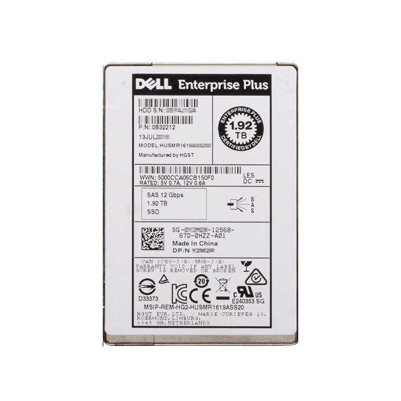 Dell 0Y2M2R - 1.92TB SAS 2.5" SSD