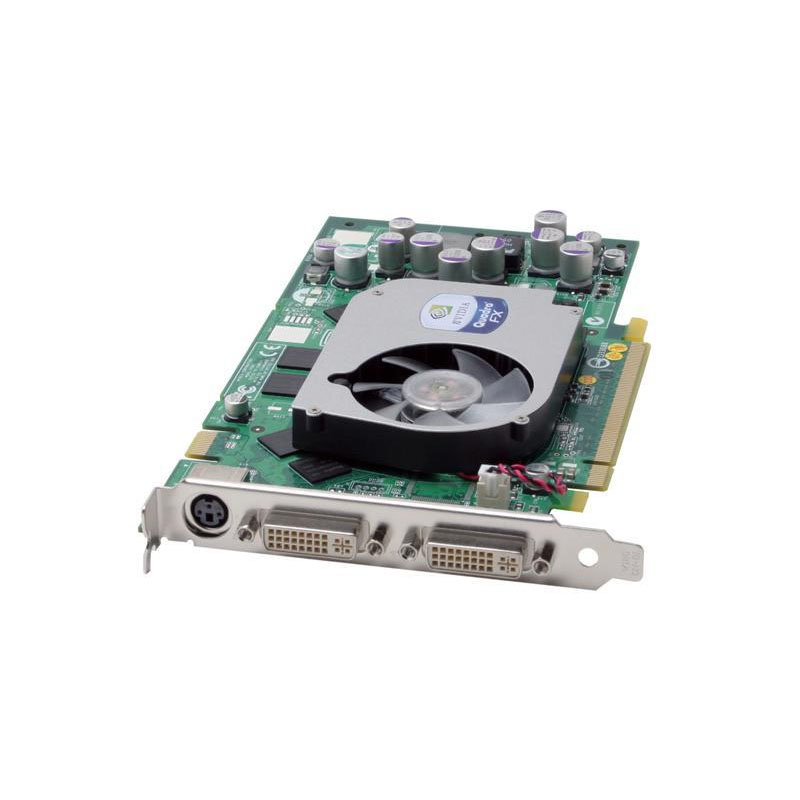 0Y5708.jpg Dell 0Y5708 - 128MB PCI-E Nvidia Quadro FX1400 Video Card - Image 1