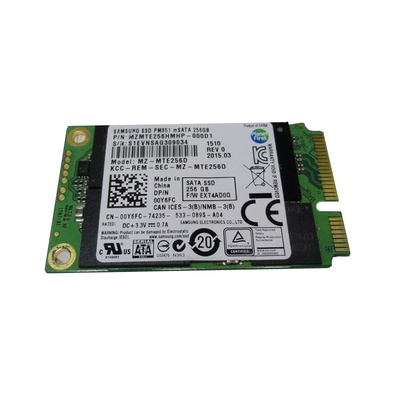 Dell 0Y6FC - 256GB mSATA SSD