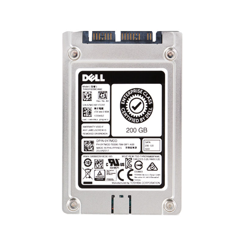 Dell 0Y7MDD - 200GB SATA 6.0Gbps 1.8" SSD