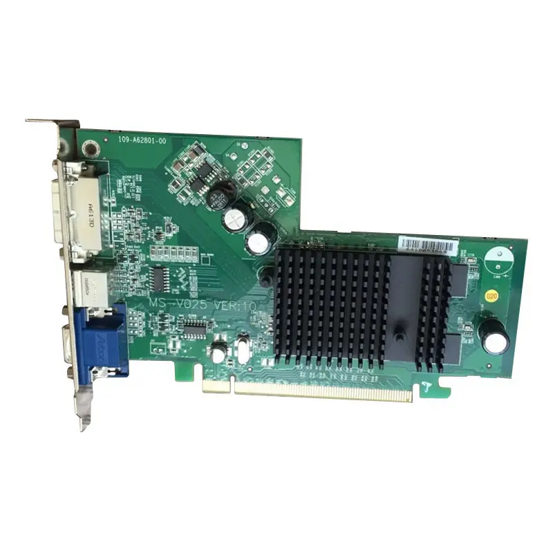 0Y8365.jpg Dell 0Y8365 - 128MB VGA PCI-E DVI ATI Radeon X300 SE Video Card - Image 1