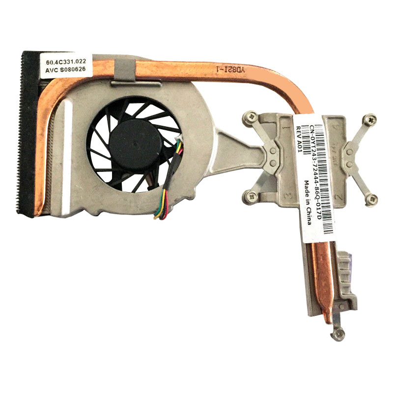 Dell 0YT243 - Fan and Heatsink for Inspiron 1318