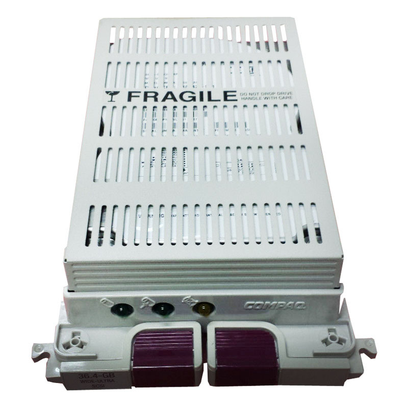 104659-001.jpg HP-Compaq 104659-001 - 36.4GB 7.2K 80-PIN SCSI 3.5" Hard Drive - Image 1