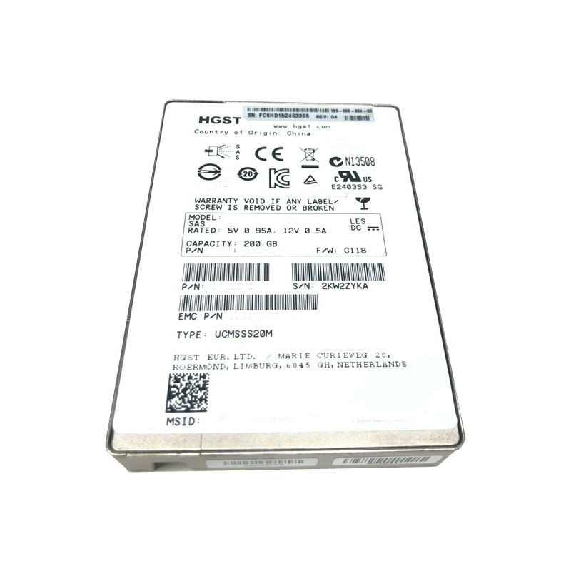 105-000-304.jpg EMC 105-000-304 - 200GB SAS 2.5" SSD - Image 1