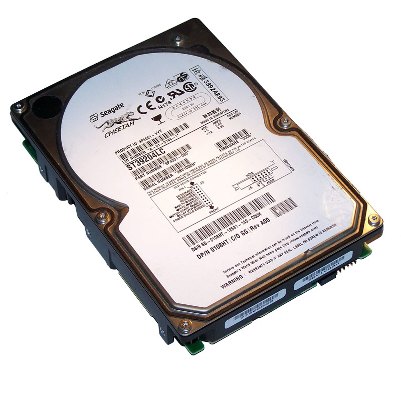 Dell 108HT - 9.1GB 80-Pins SCSI Hard Drive