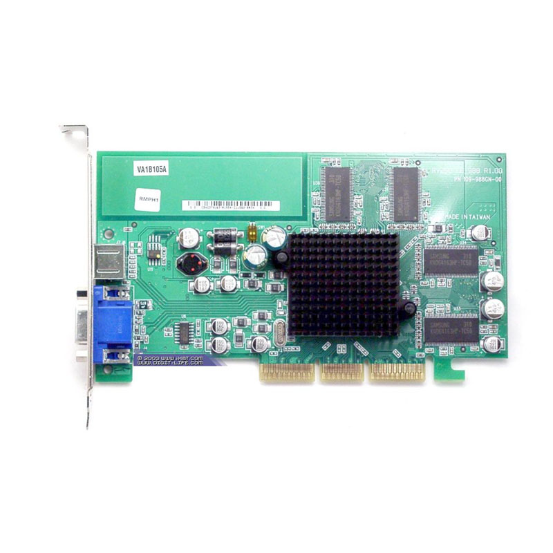 HP 109-988GN-00 - Radeon 6000 AGP Video Card 64MB Ntsc TV Out