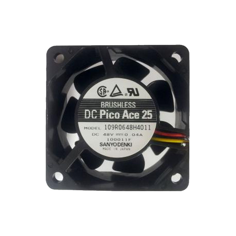 109R0648H4011.jpg Sanyo 109R0648H4011 - Fan Assembly for DC48V 0.04A - Image 1