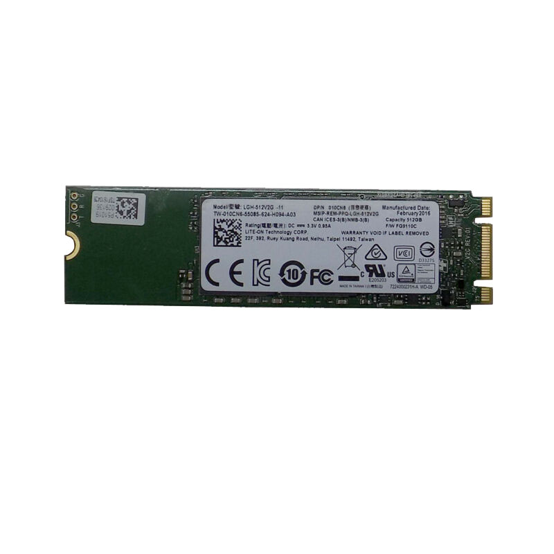 Dell 10CN6 - 512GB SATA 6.0Gbps SSD