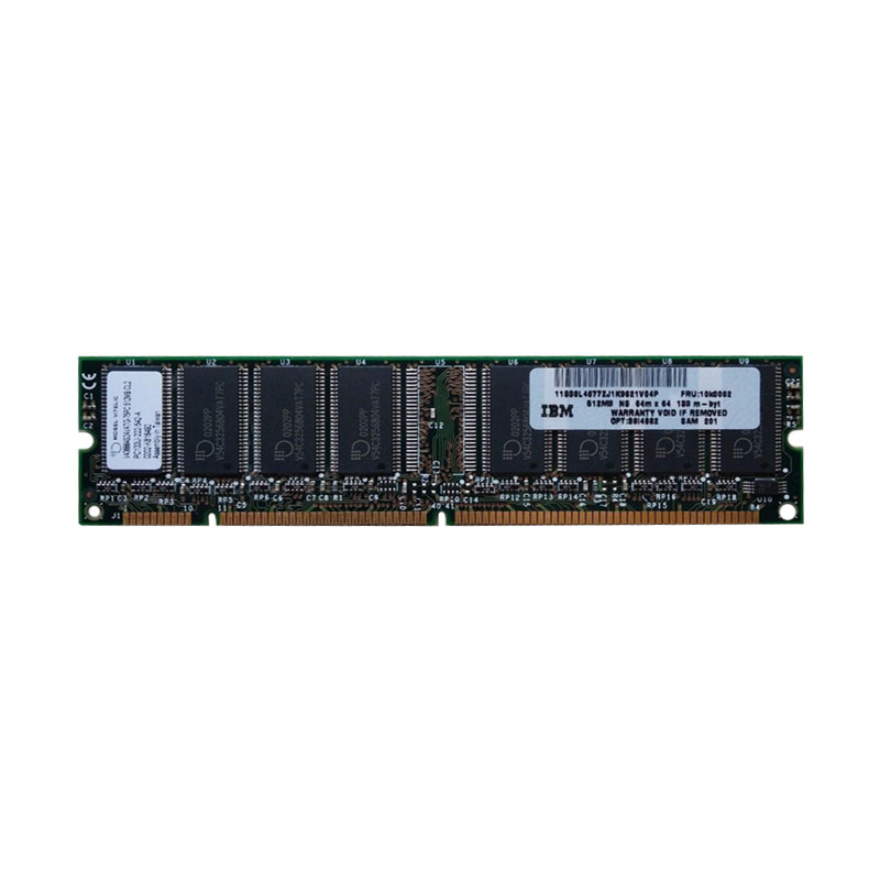 IBM 10K0061 - 512MB SDRAM PC-133 Non-ECC Unbuffered 168-Pins Memory
