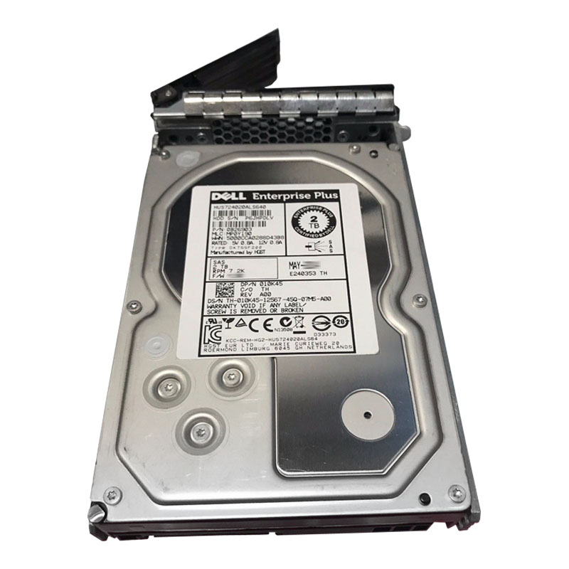 Dell 10K45 - 2TB 7.2K SAS 3.5" Hard Drive