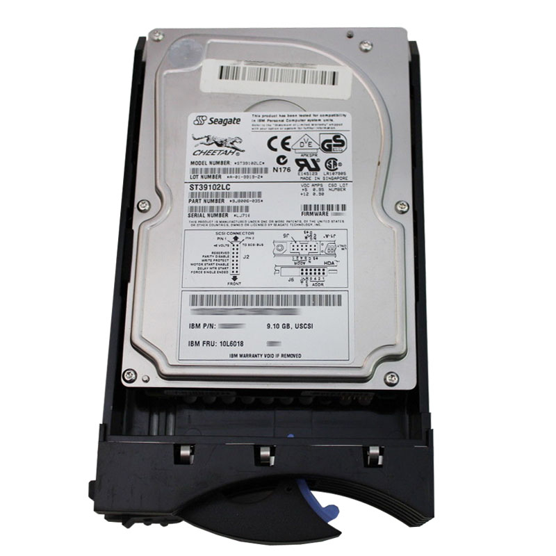 IBM 10L6018 - 9.1GB 10K 80-PIN SCSI 3.5" Hard Drive