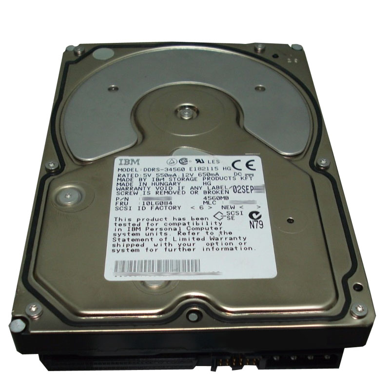IBM 10L6084 - 4.56GB 7.2K 68-PIN SCSI 3.5" Hard Drive