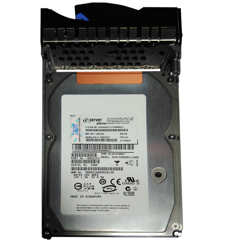 IBM 10N7234 - 300GB 15K SAS 3.5" Hard Drive