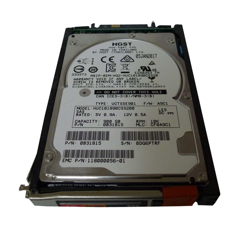 118000056-01 Hitachi - 900GB 10K SAS 2.5" Hard Drive