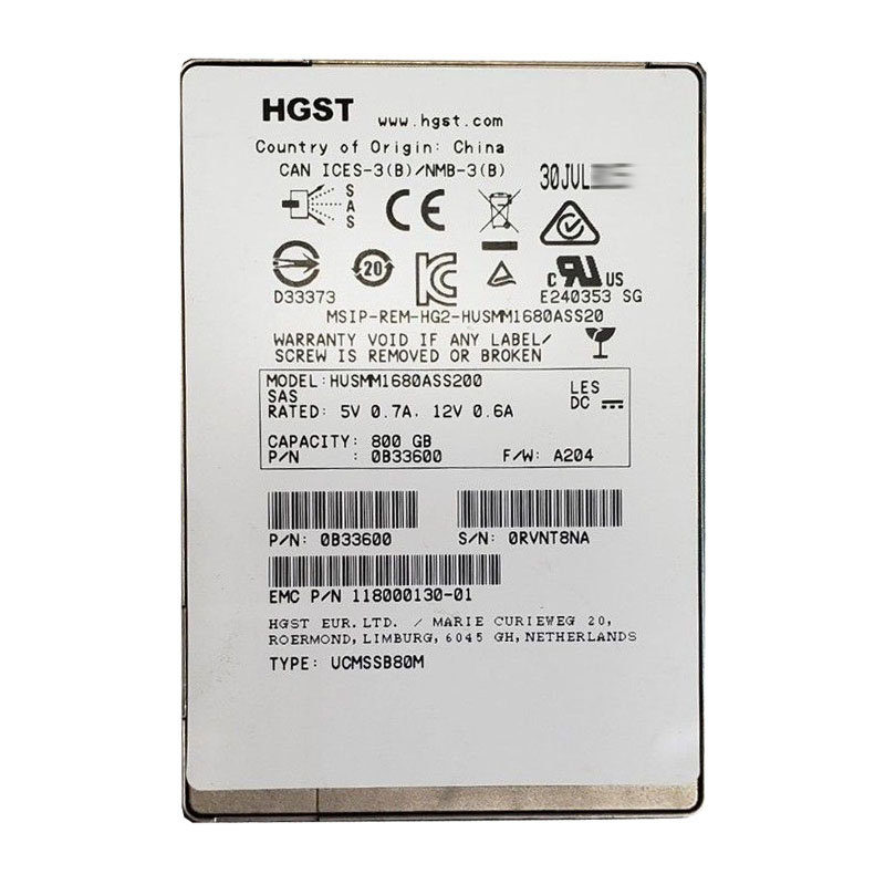 Hitachi 118000130-01 - 800GB SAS 2.5" SSD