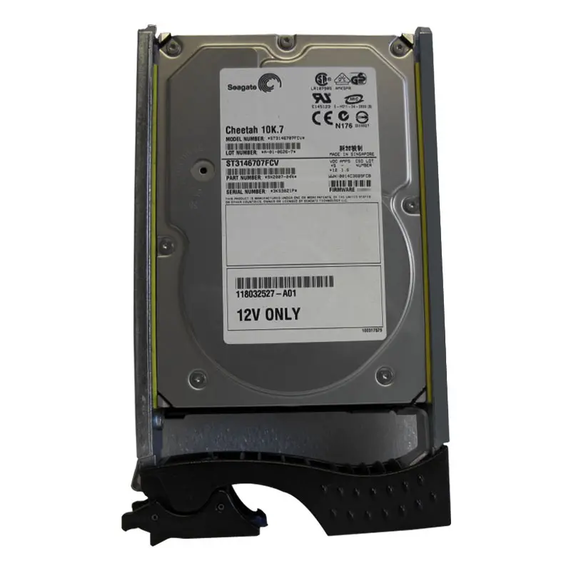 118032527-A01.jpg EMC 118032527-A01 - 146GB 10K Fibre Channel 3.5" Hard Drive - Image 1