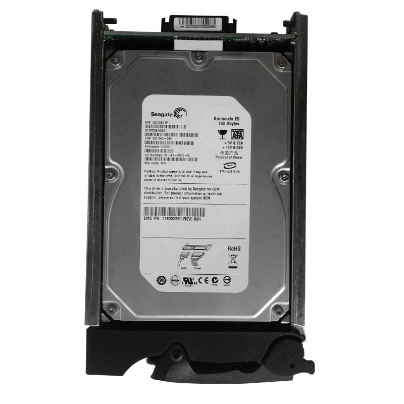 EMC 118032551 - 750GB 7.2K SATA 3.0Gbps 3.5" Hard Drive